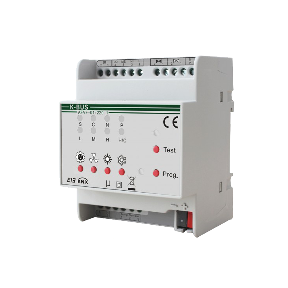 Fan coil controller Outputs and Actuators ILEVIA Beyond Building