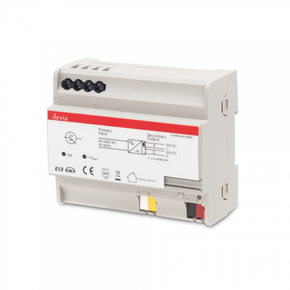 KNX Bus Power Supply 640 mA Ilevia Smart Home and Building Controls