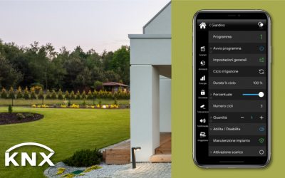 Controllo intelligente dell’irrigazione con la funzione dedicata del supervisore Ilevia